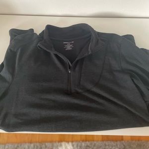 Men’s Swiss Tech half-zip pull over.